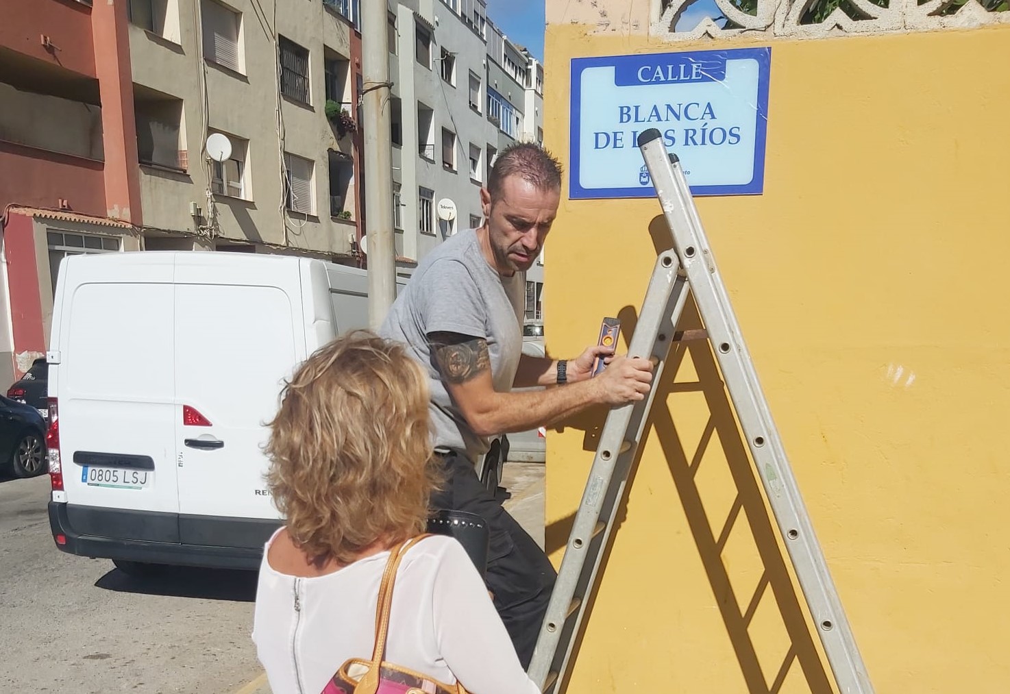 Nuevas placas calles
