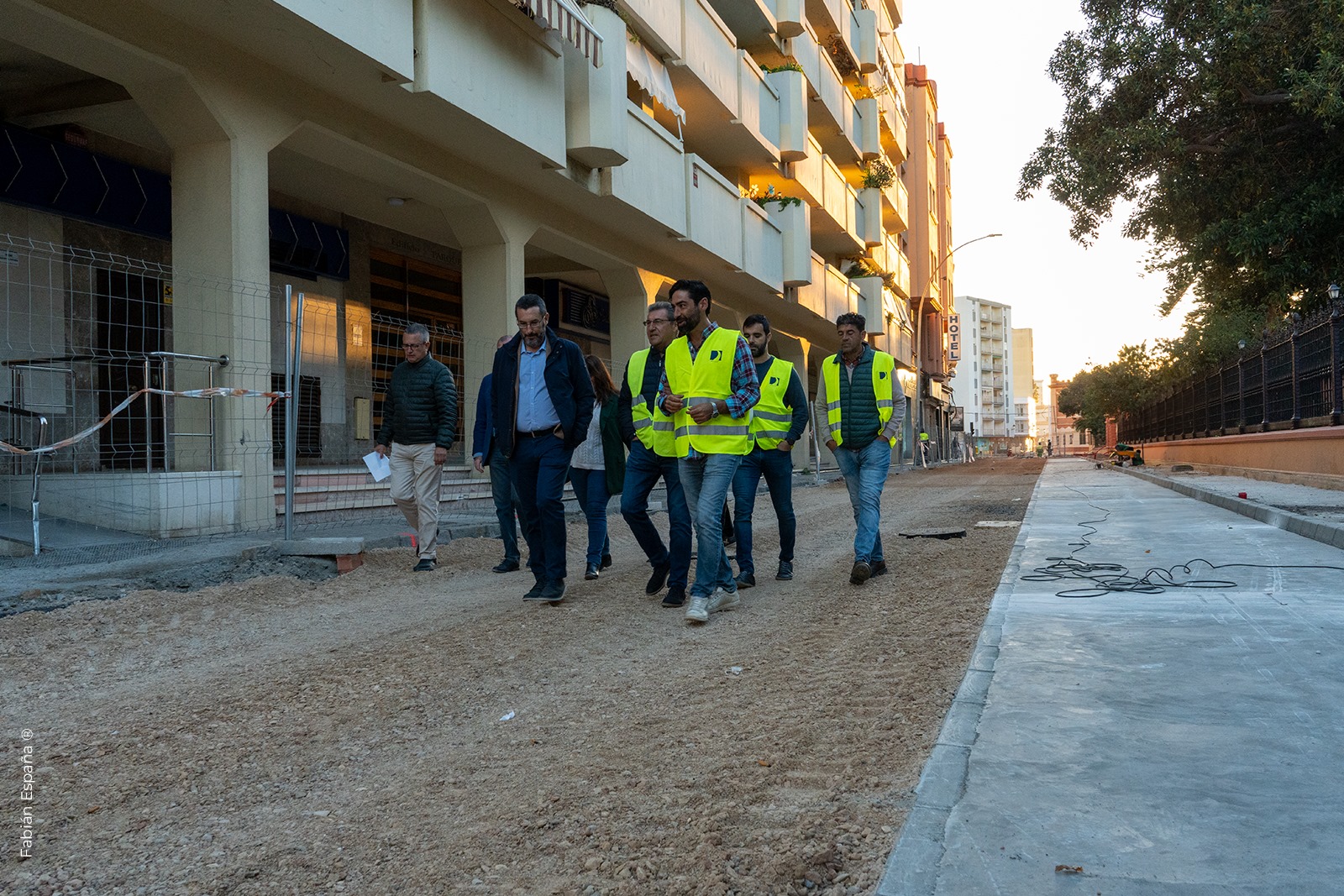 VISITA OBRAS AVENIDA DE ESPAÑA 3
