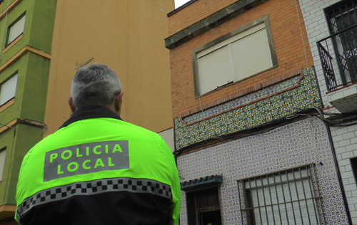 Siniestro en calle Cadiz