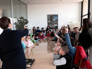 Visita alumnos Isabel la Catolica