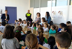 Visita colegio Huerta Fava