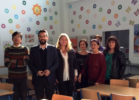 Visita colegio Santiago
