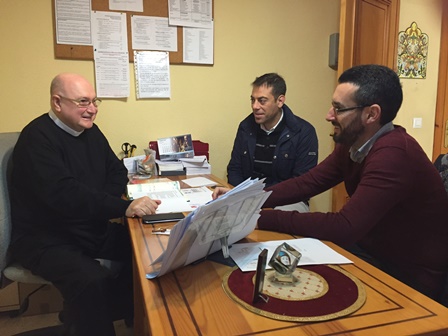 Reuni&oacute;n con Arcipreste