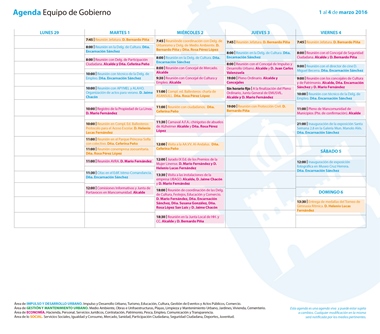 Semana 1 al 4 de marzo