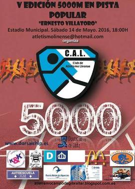 5000 metros en pista