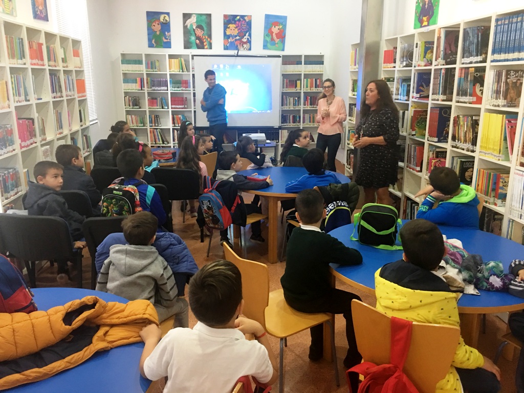 Actividad biblioteca ingles