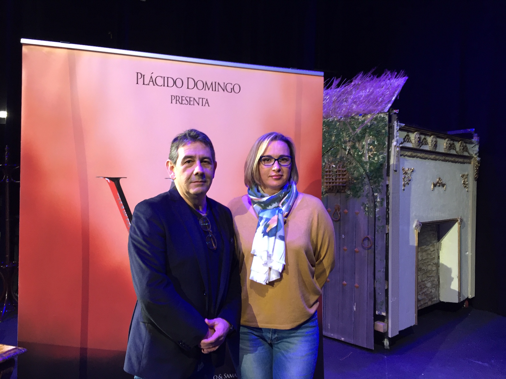 Placido F Domingo y Susana Gonzalez