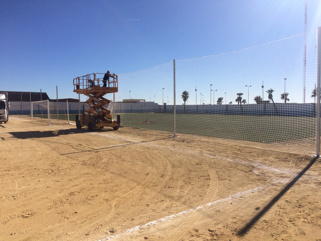 Colocacion red campos futbol