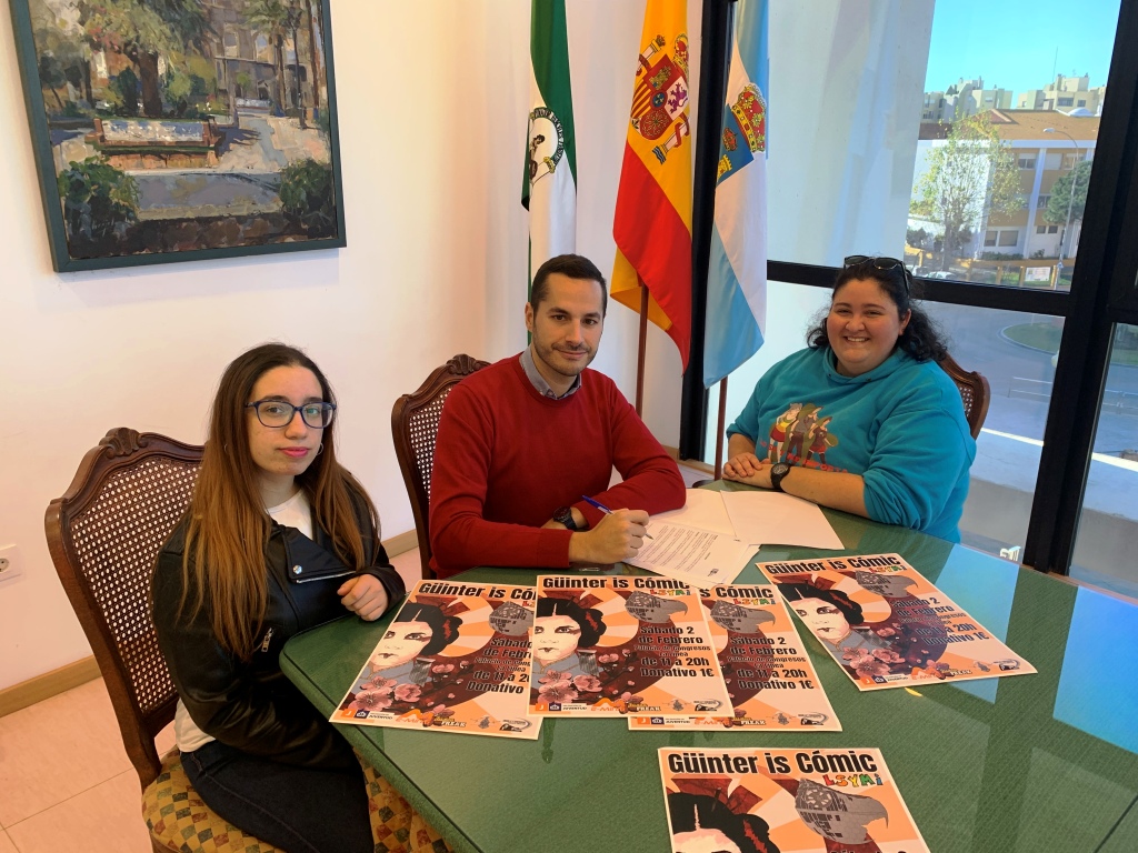 FIRMA DEL CONVENIO GUNTER IS COMIC