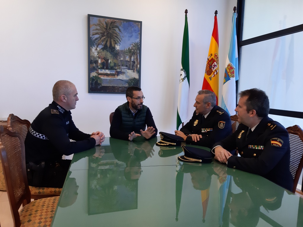 Visita comisario Lopez Matesanz