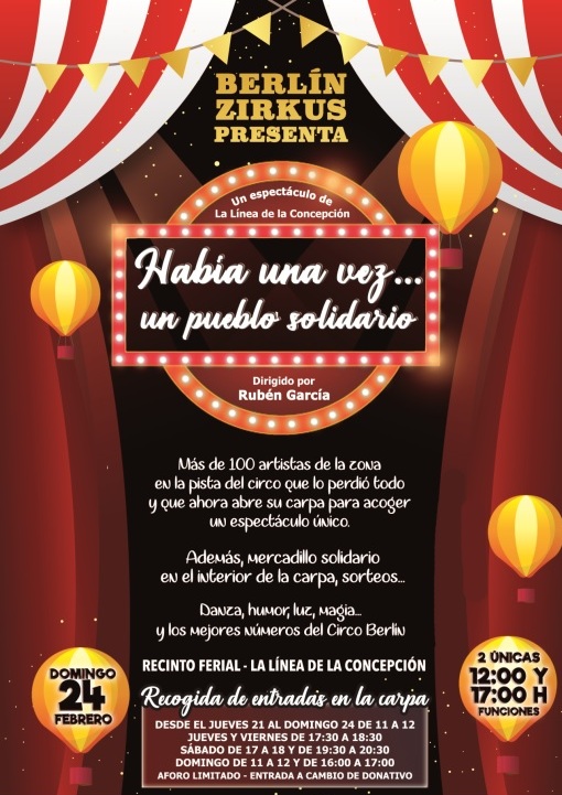 Espectaculo solidario circo Berlin