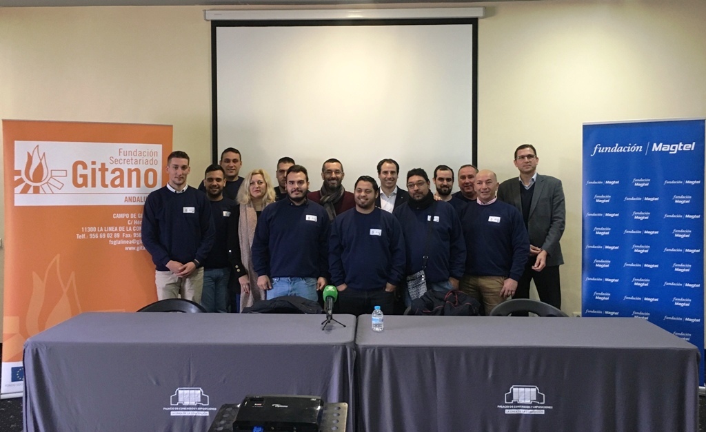 Participantes curso fibra optica
