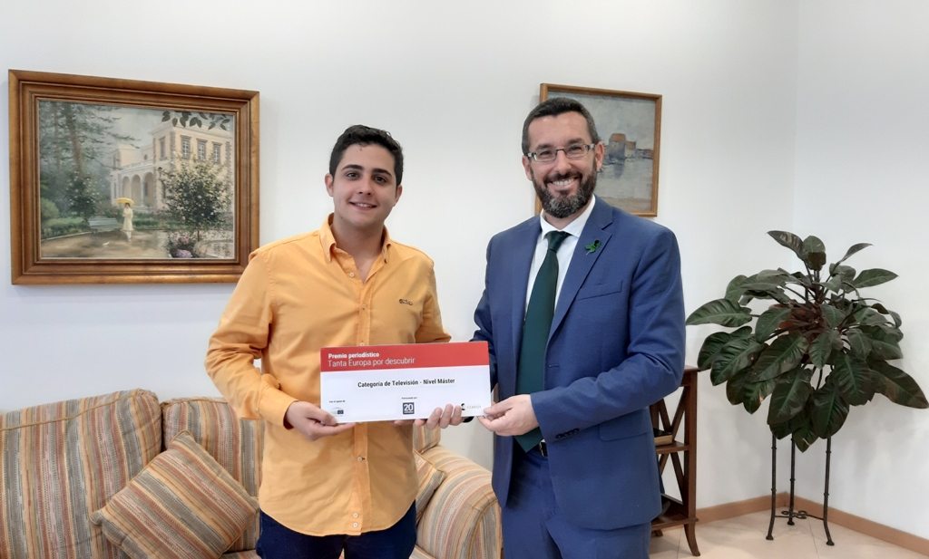 Alcalde con Ruben Garcia Perea