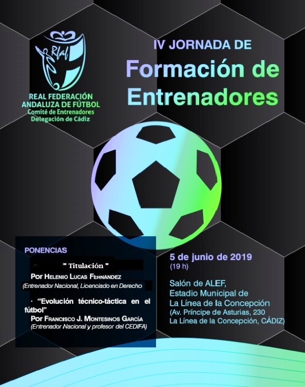 CARTEL JORNADAS ENTRENADORES