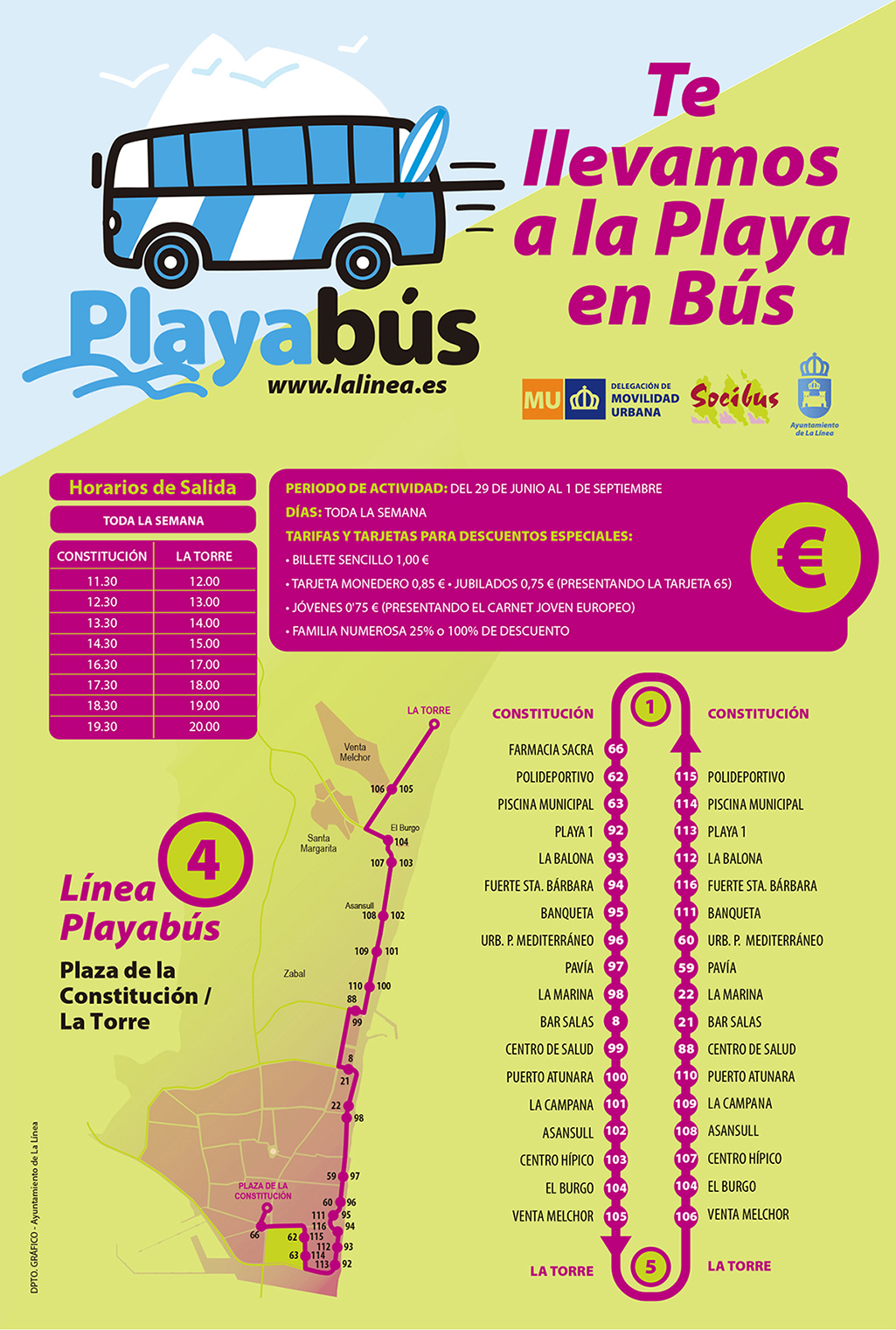 PlayaBus info web