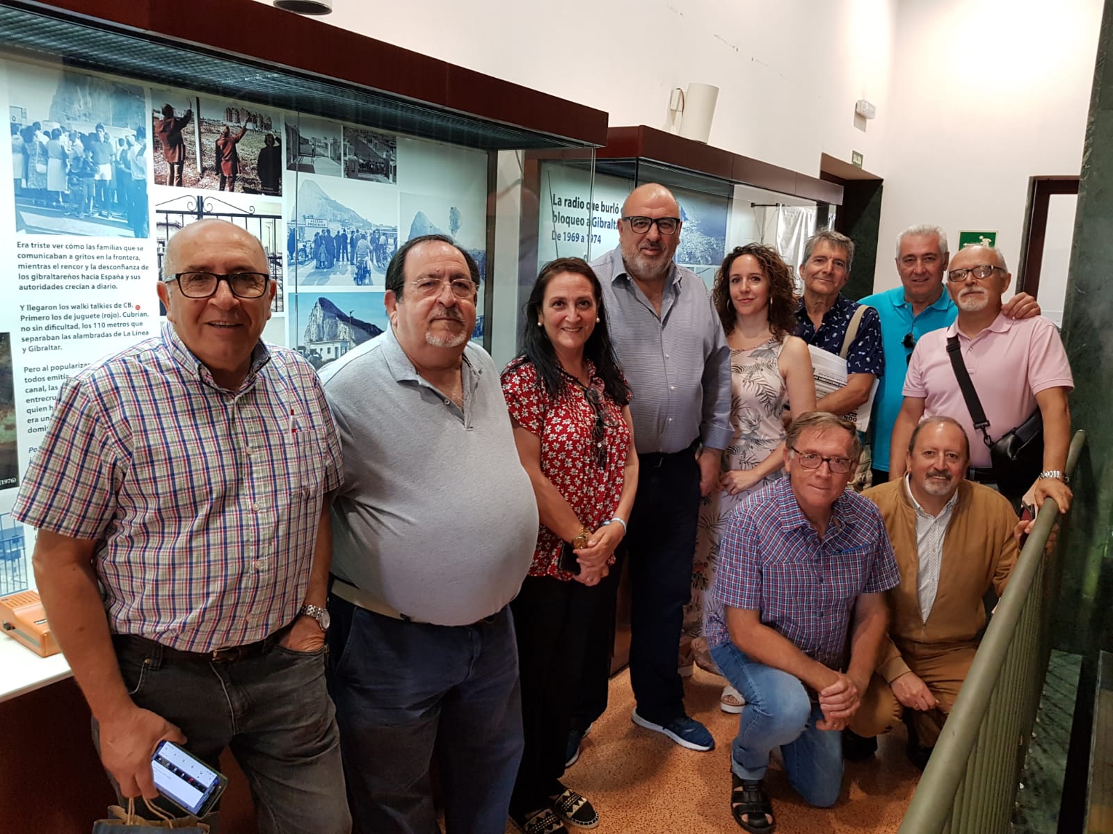 Visita de Ascteg a exposicion radioaficionados