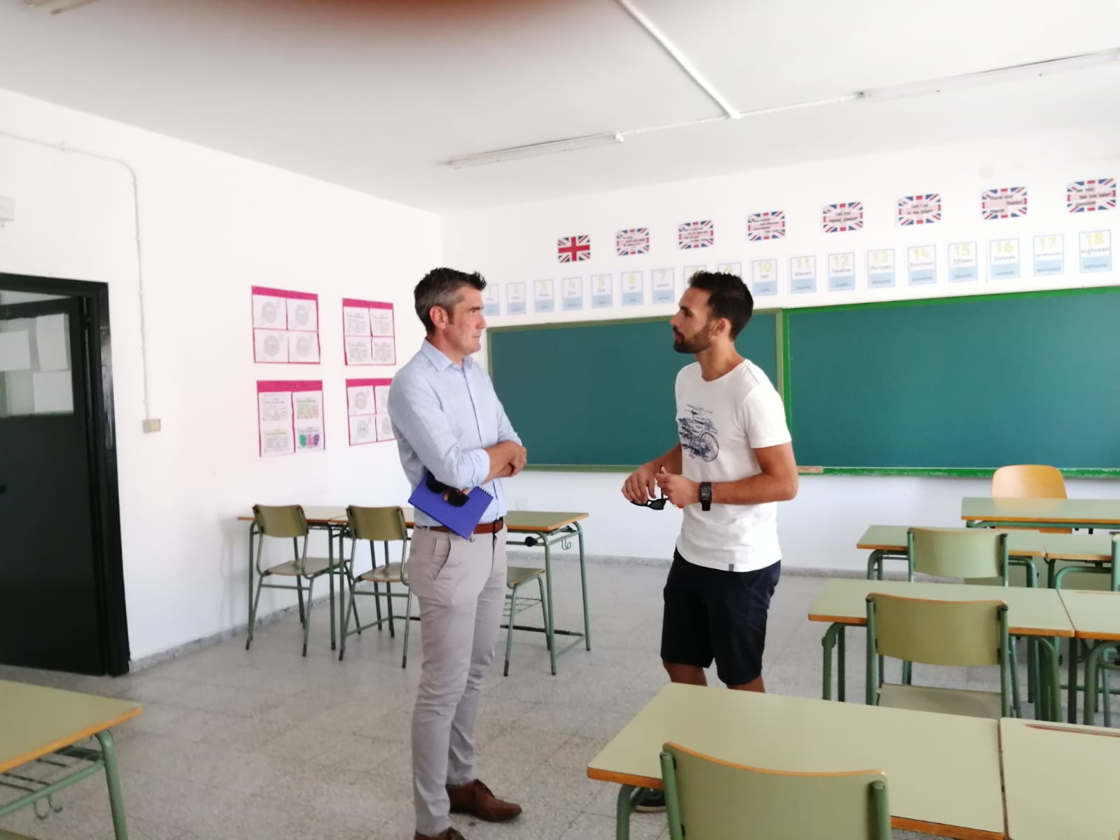Visita Sebastian Hidalgo colegio