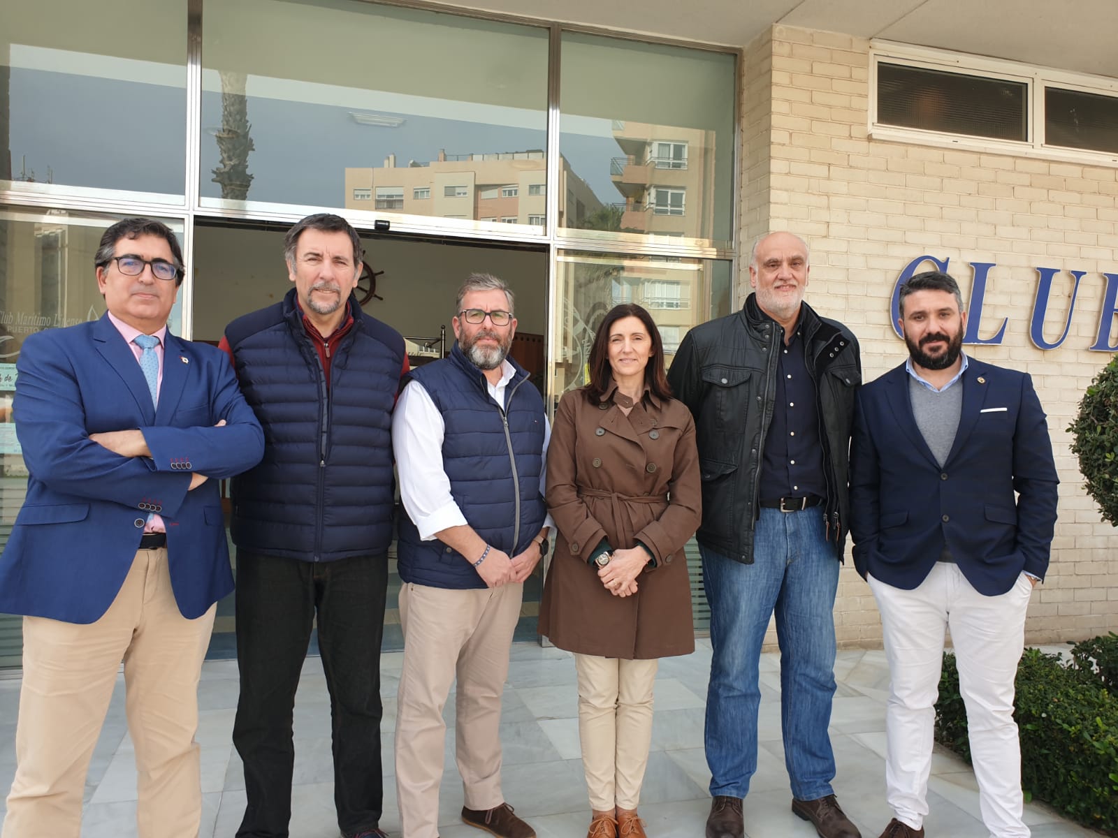 PRESIDENTA FEDERACION DE REMO EN CLUB MARITIMO