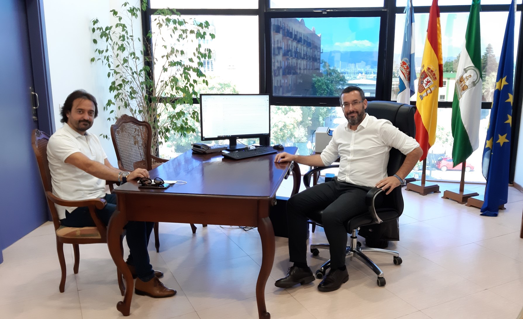 Juan Franco y David Morales