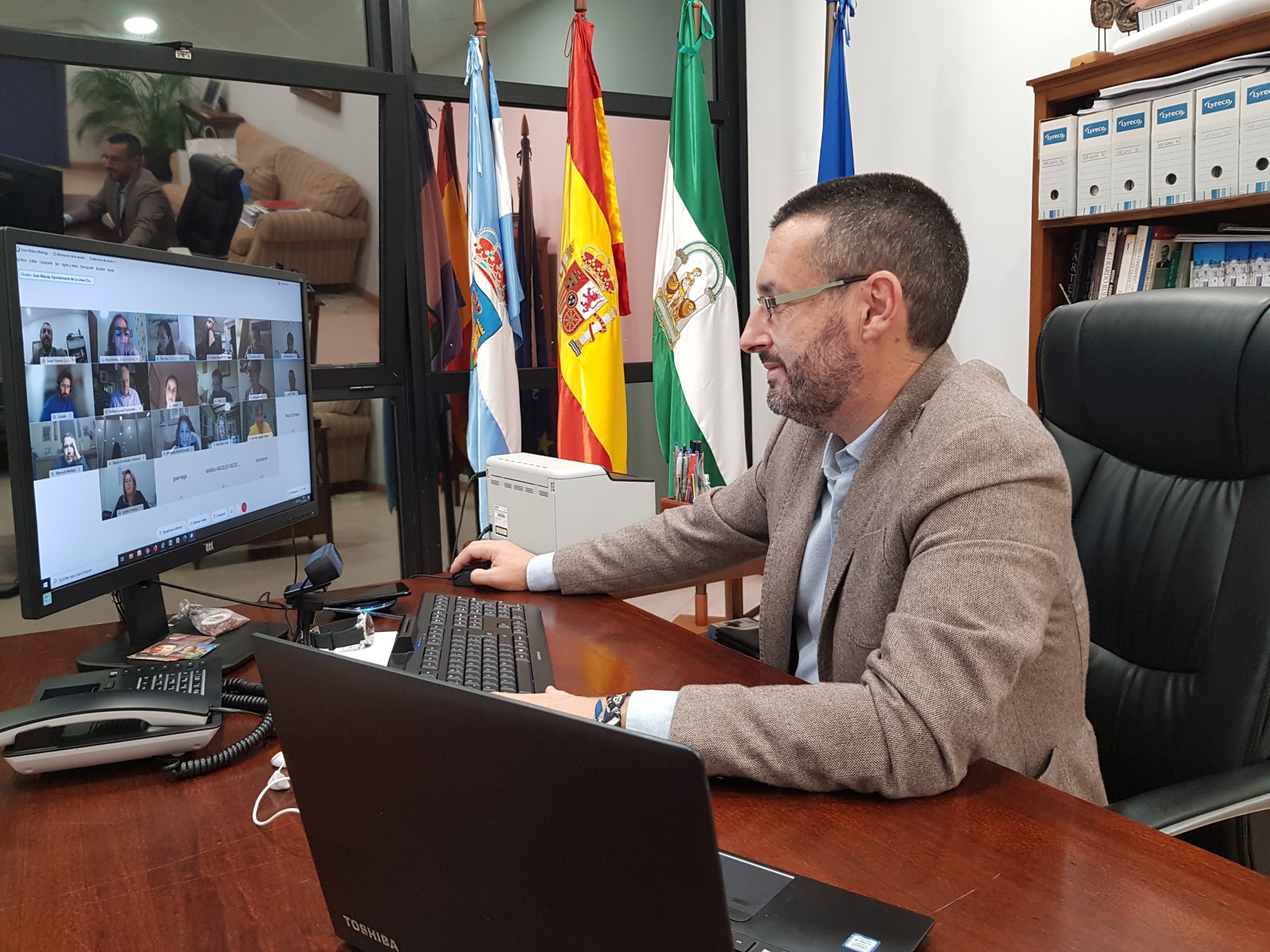 Alcalde pleno telematico
