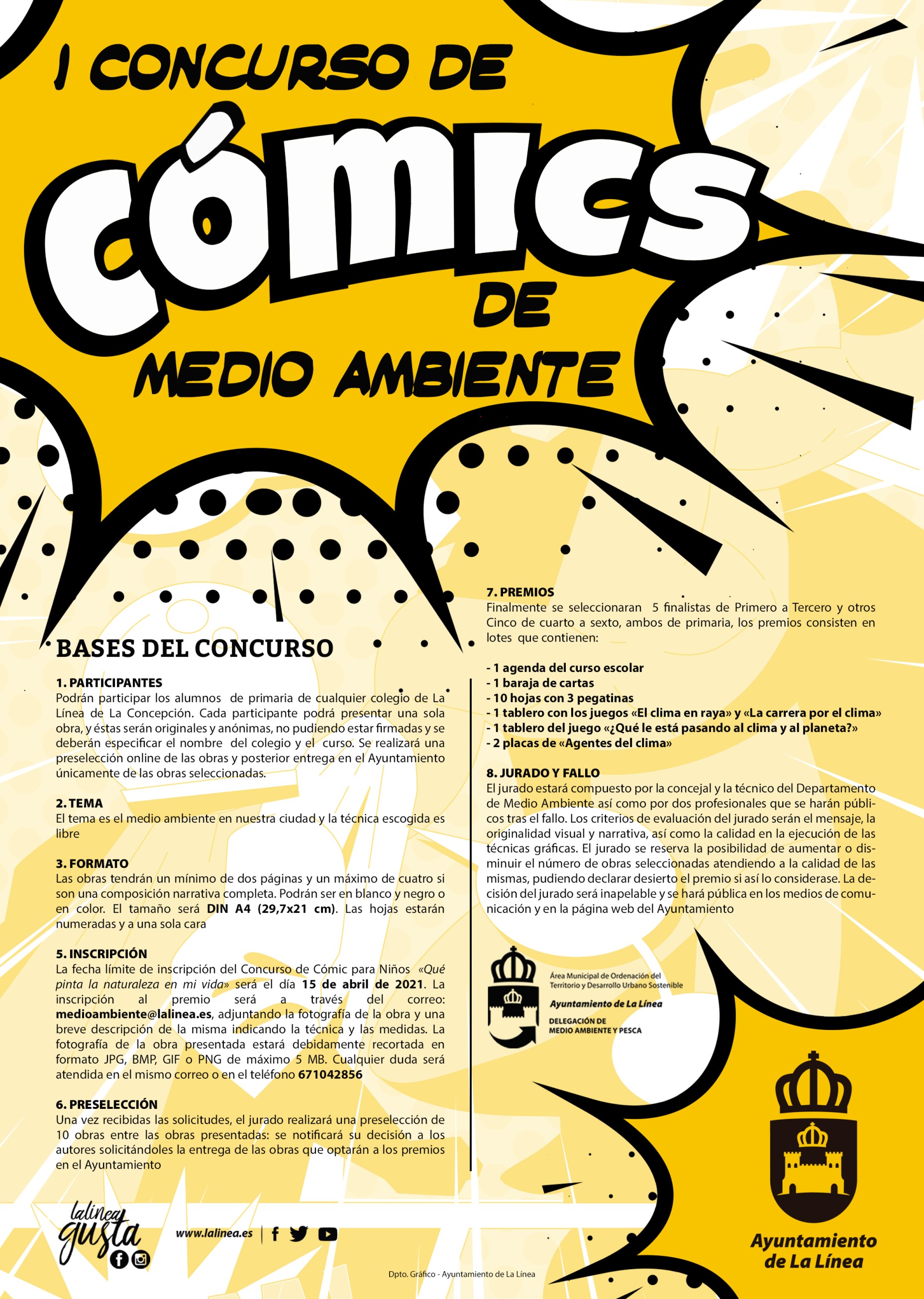 Cartel Concurso Comic Medio Ambiente