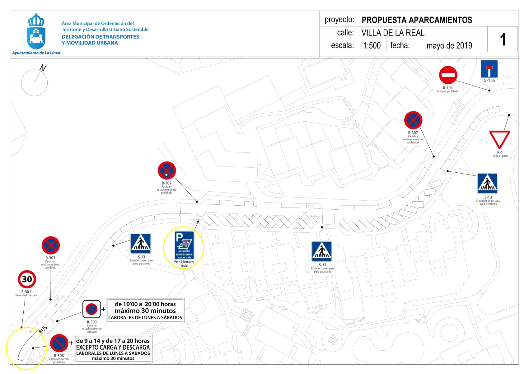PLANO APARCAMIENTOS ALCAIDESA
